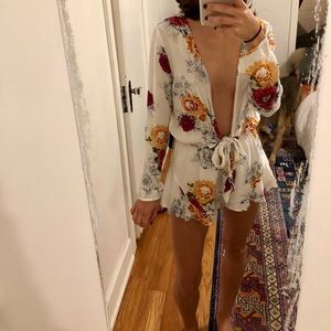 Cotton Candy LA long sleeve romper